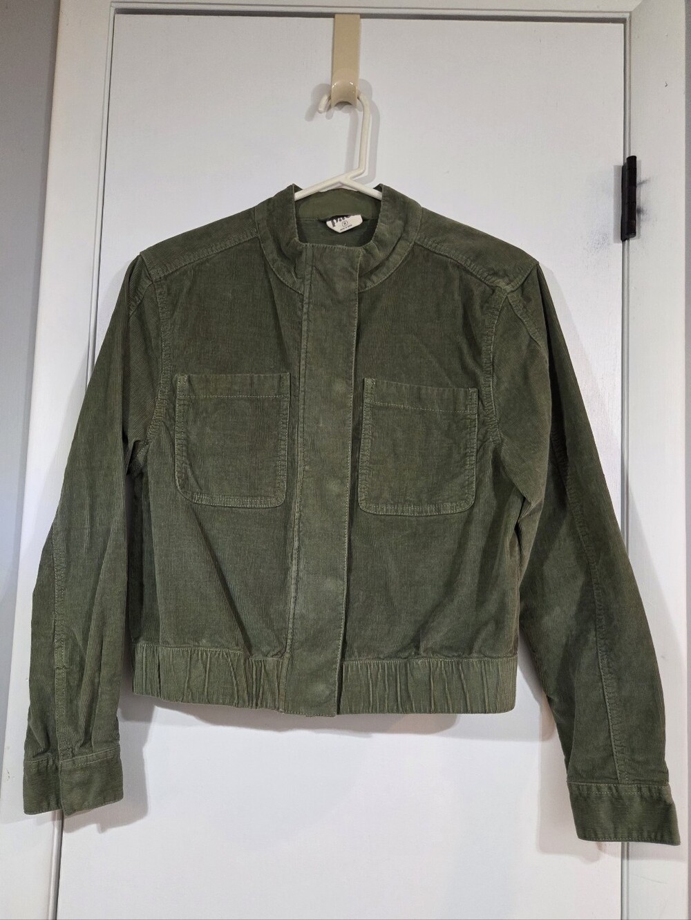 PACT Women's Organic Modern Corduroy Bomber Jacket